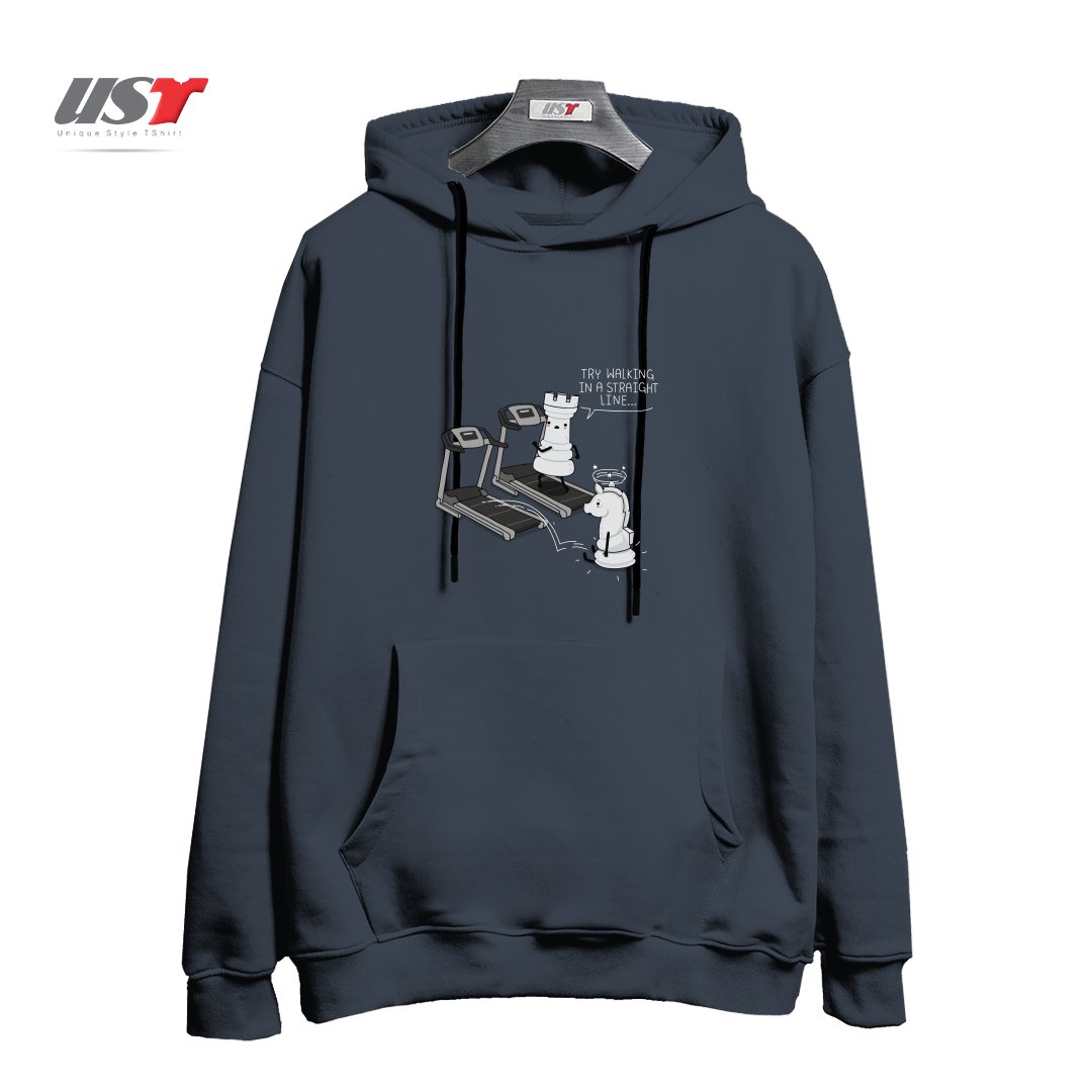 طرح IN A STRAIGHT LINE هودی اورسایزرنگ دودی