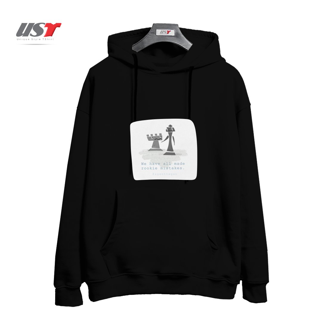هودی اورسایز طرح ROOKIE MISTAKE