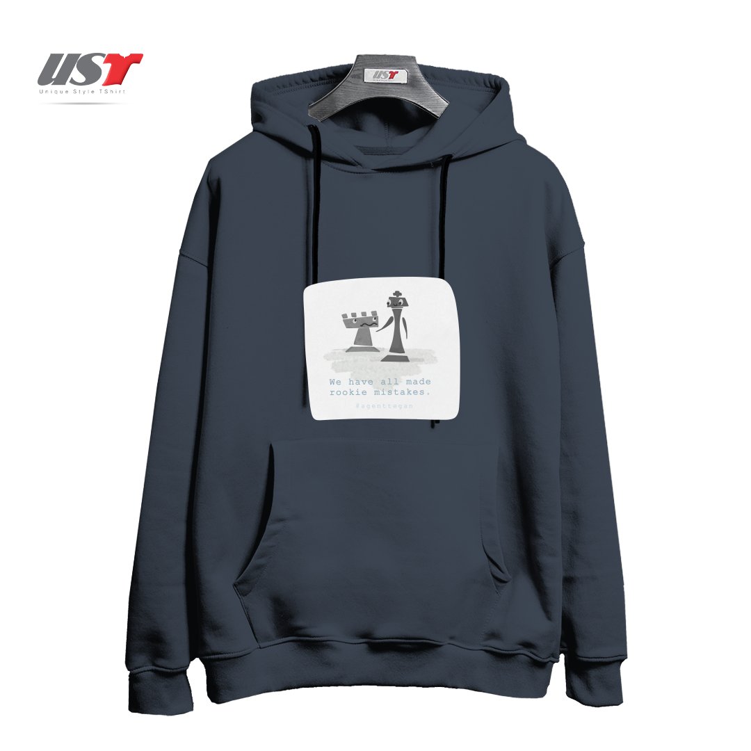 طرح ROOKIE MISTAKE هودی اورسایزرنگ دودی