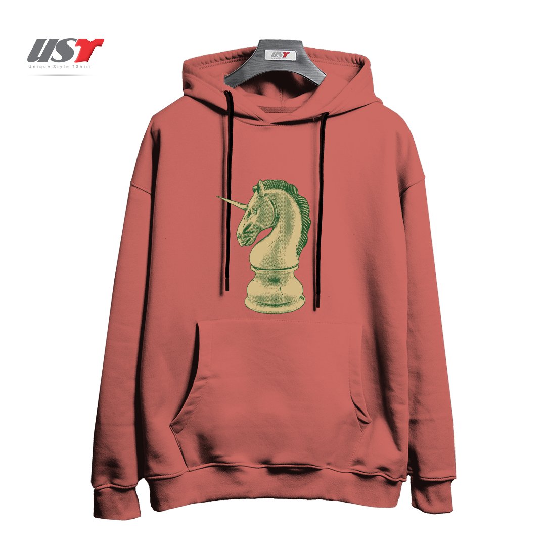 هودی اورسایز طرح UNICORN KNIGHT