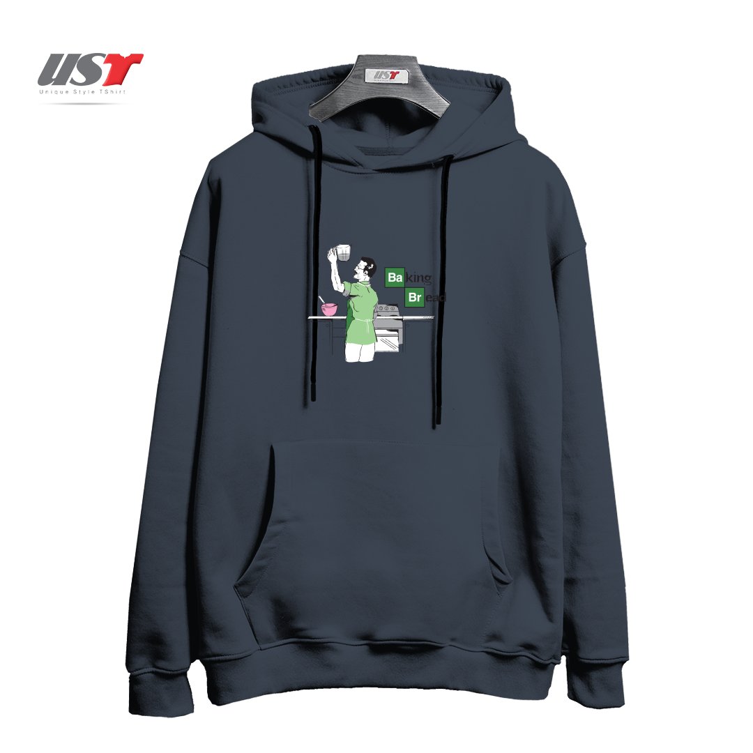 هودی اورسایز طرح BAKING BREAD