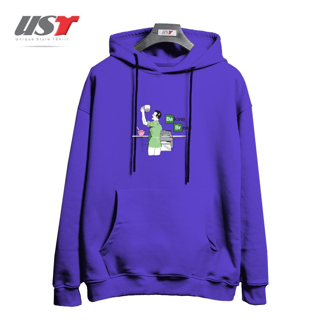 هودی اورسایز طرح BAKING BREAD