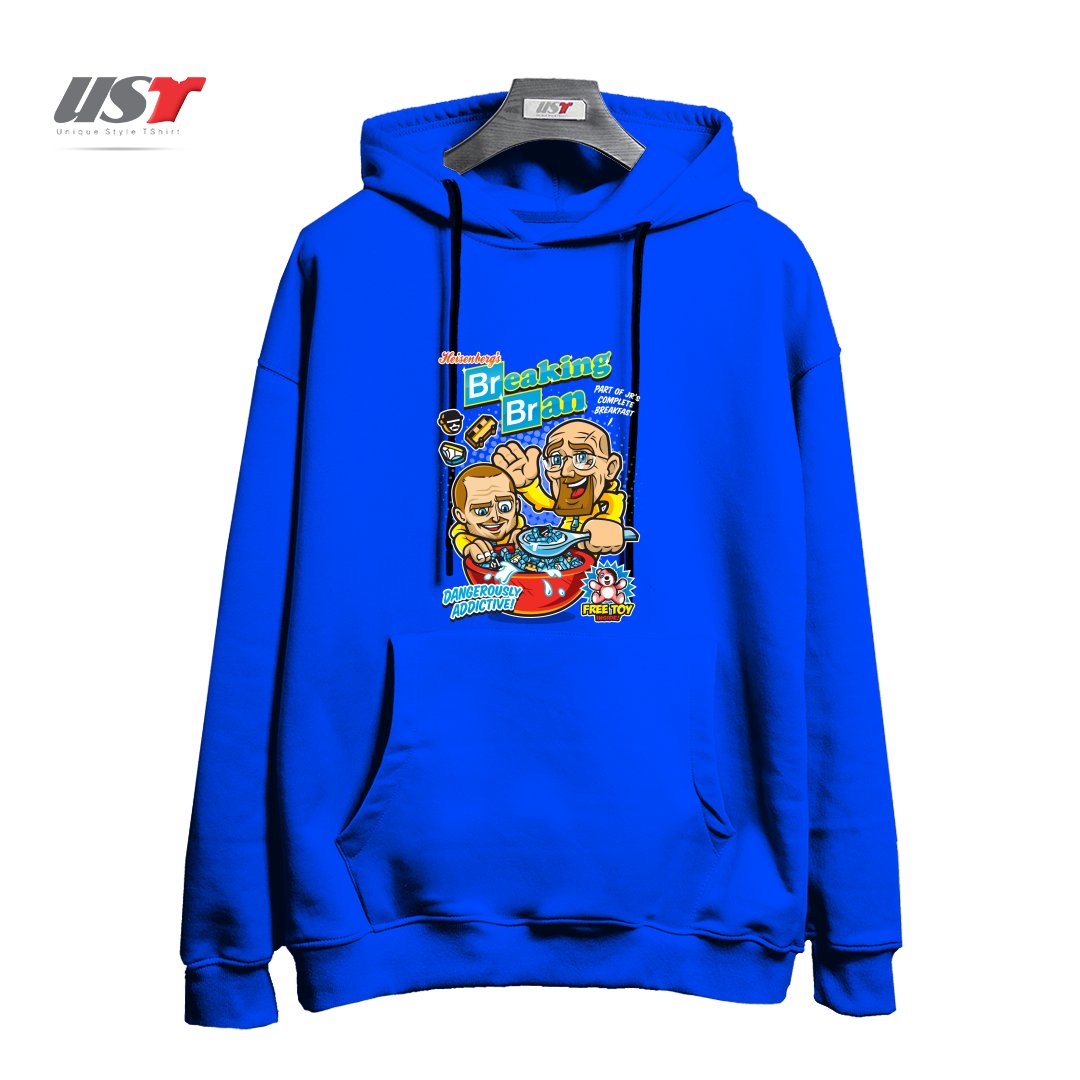هودی اورسایز طرح BREAKING BRAN