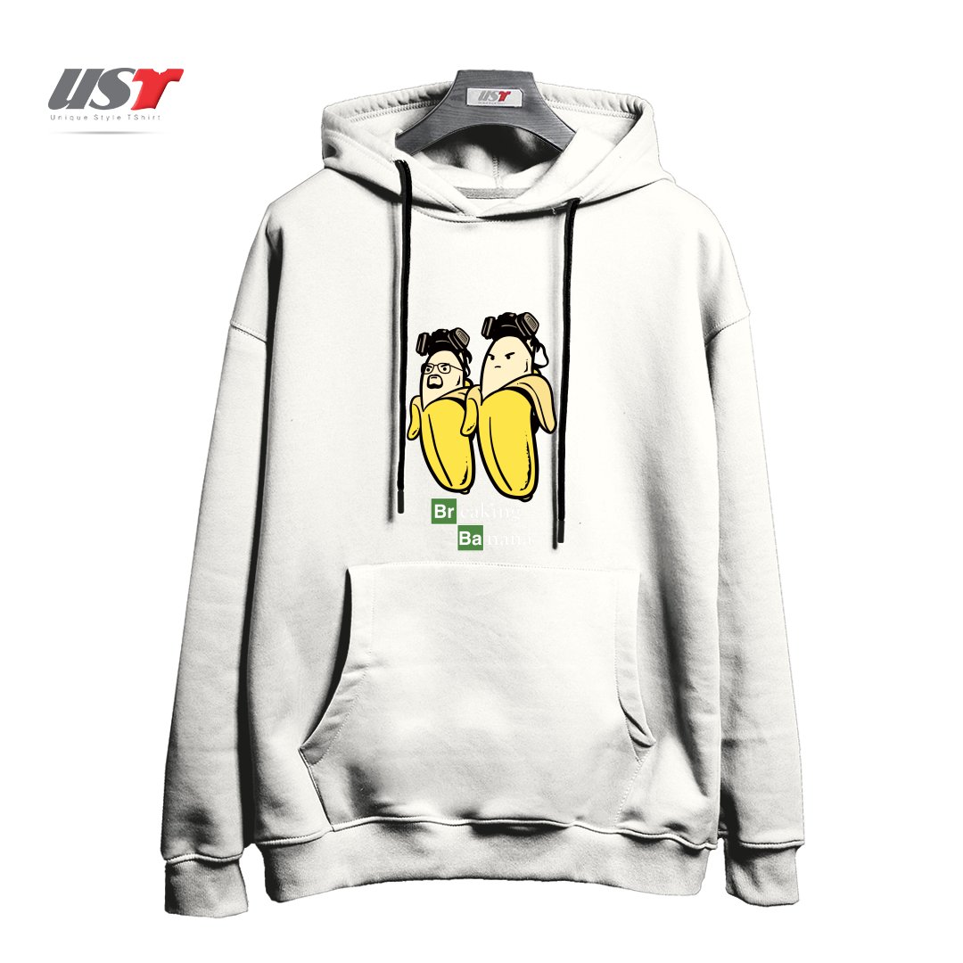 هودی اورسایز طرح BREAKING BANANA