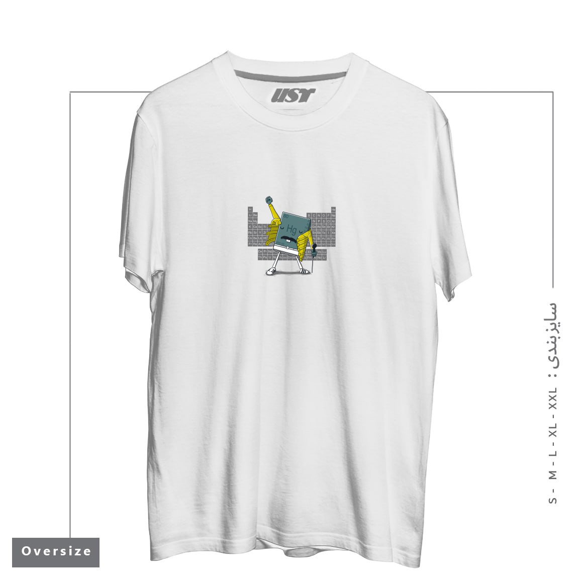 تیشرت اورسایز طرح FREDDIE MERCURY