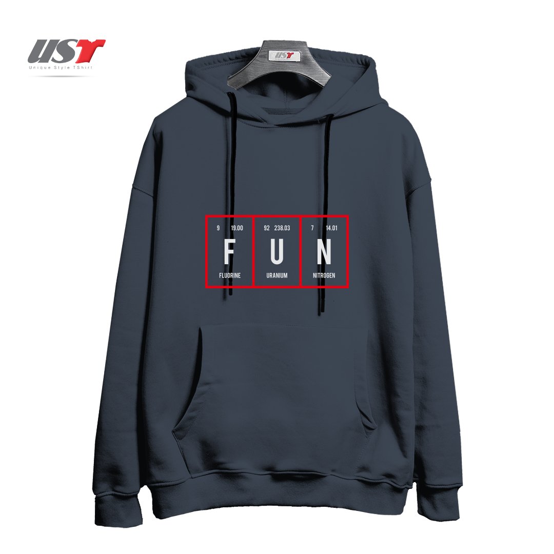 هودی اورسایز طرح FUN - PERIODIC TABLE OF ELEMENTS