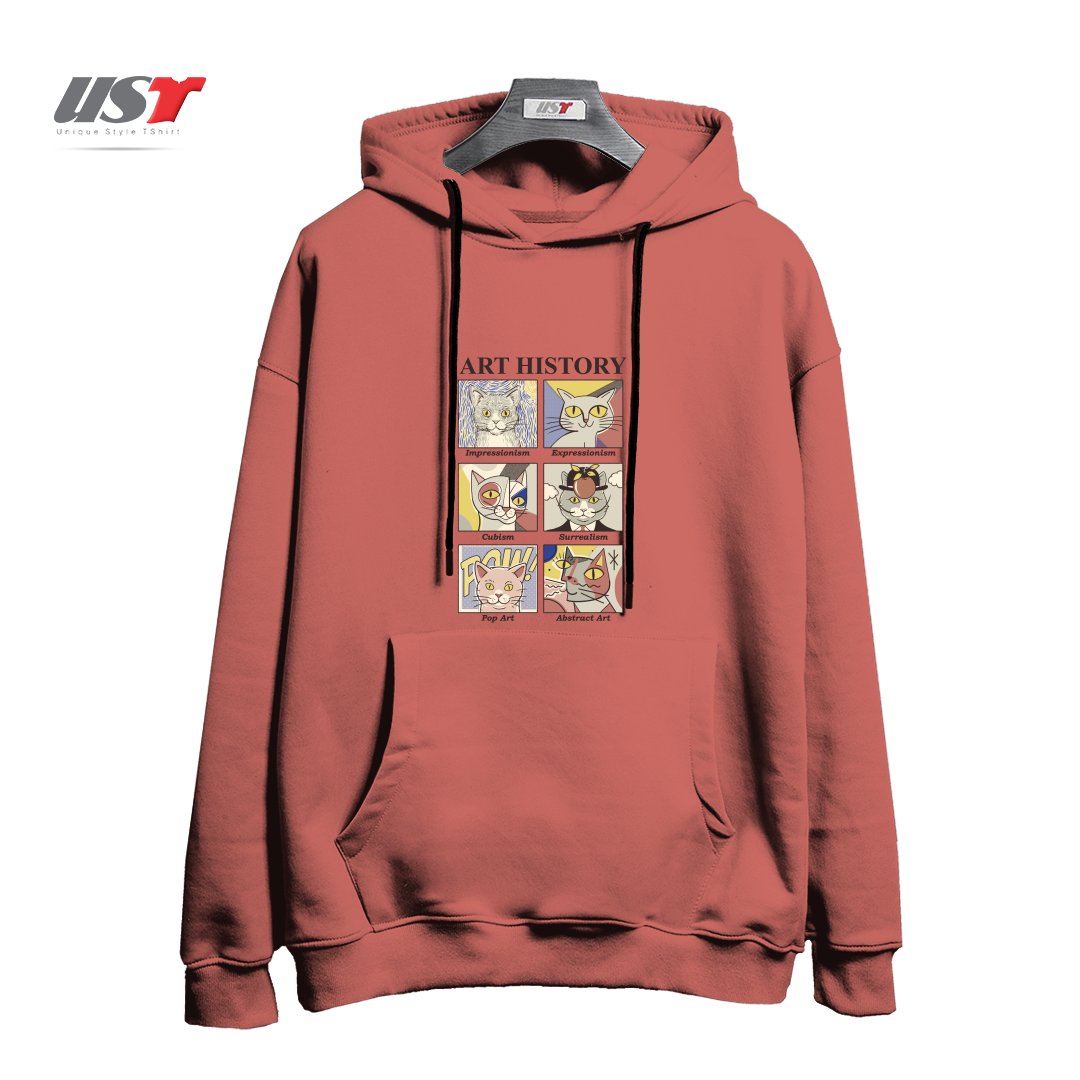 هودی اورسایز طرح ART HISTORY