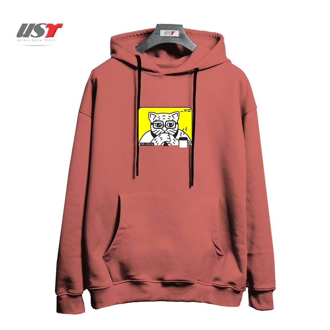 هودی اورسایز طرح THE CEOW