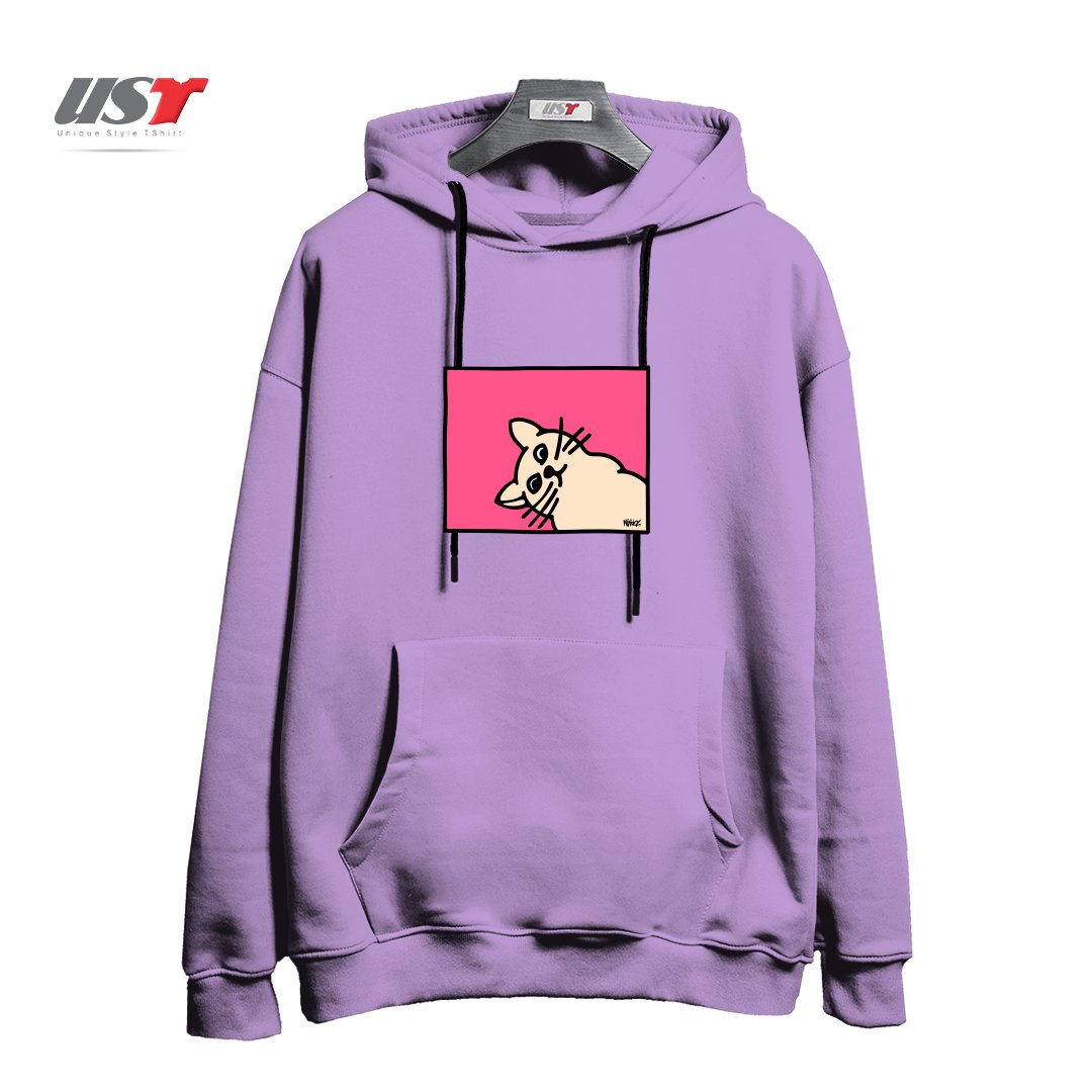 طرح STAY CURIOUS هودی اورسایزرنگ یاسی