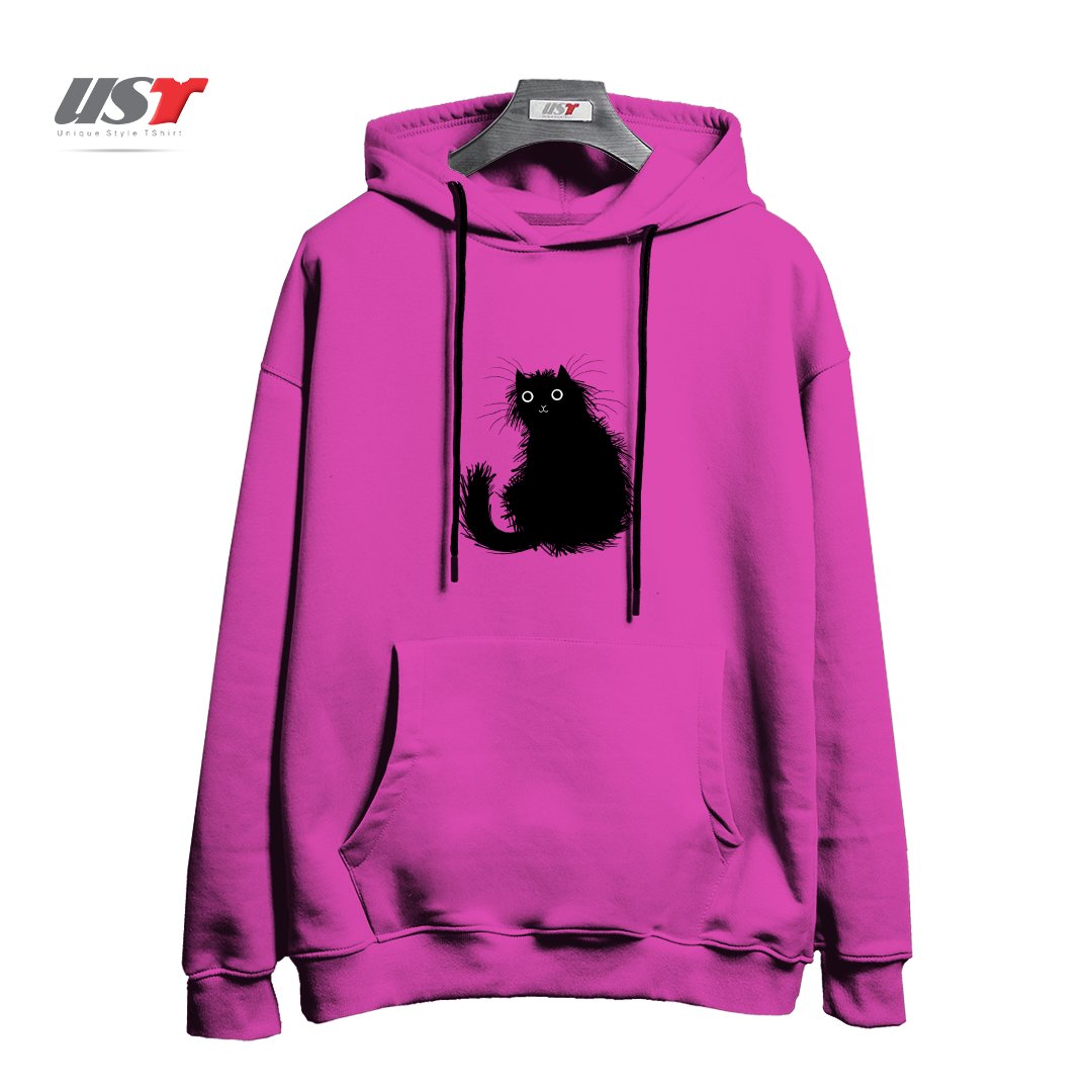 هودی اورسایز طرح MOGGY