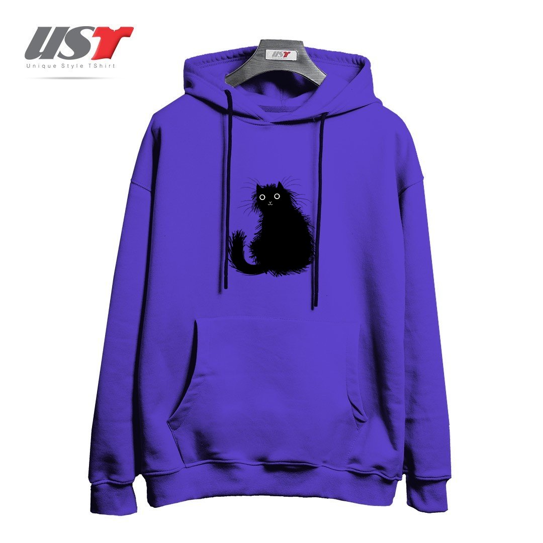 طرح MOGGY هودی اورسایزرنگ بنفش