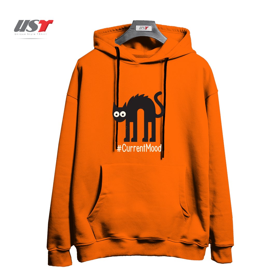 طرح NOPE SPRINGS ETERNAL هودی اورسایزرنگ نارنجی