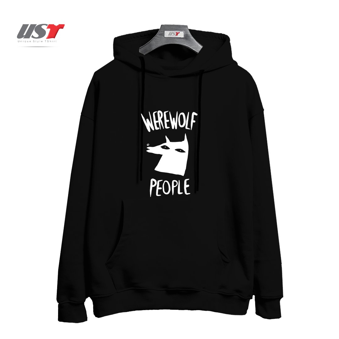 هودی اورسایز طرح WEREWOLF PEOPLE -VERSION ONE