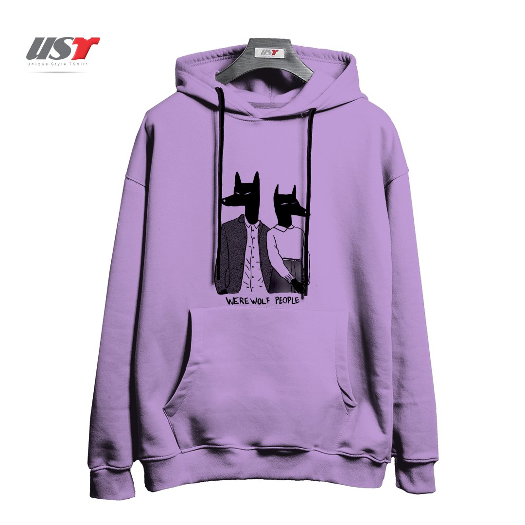 هودی اورسایز طرح WEREWOLF PEOPLE