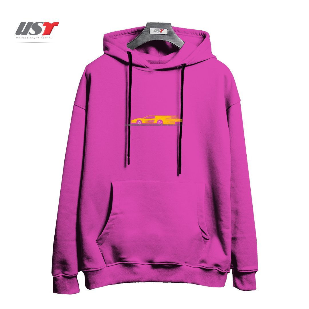 هودی اورسایز طرح FAST AND YELLOW