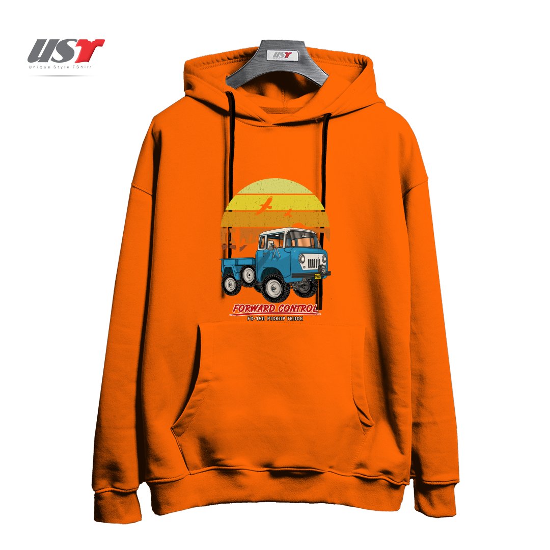 هودی اورسایز طرح FORWARD CONTROL PICUP TRUCK FC-150