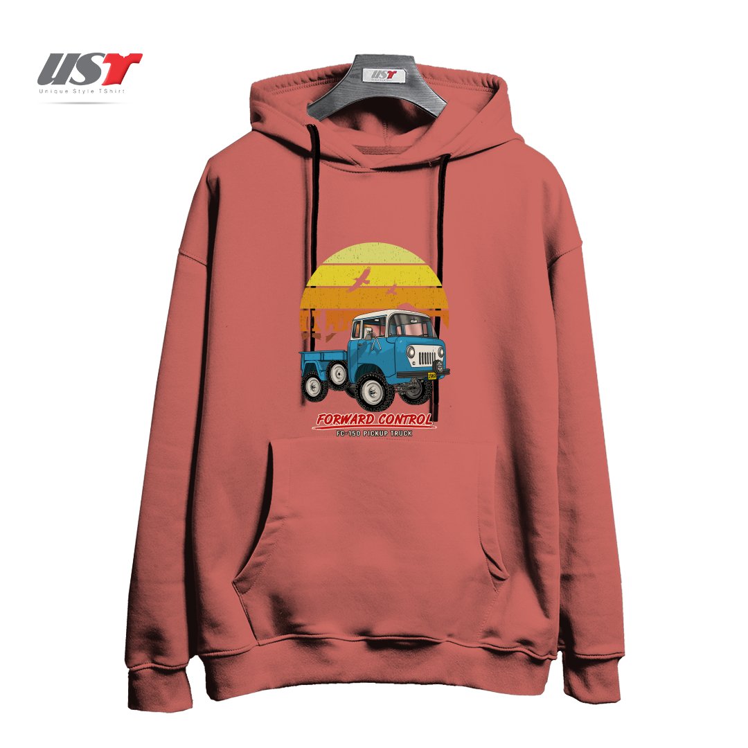 طرح FORWARD CONTROL PICUP TRUCK FC-150 هودی اورسایزرنگ آجری