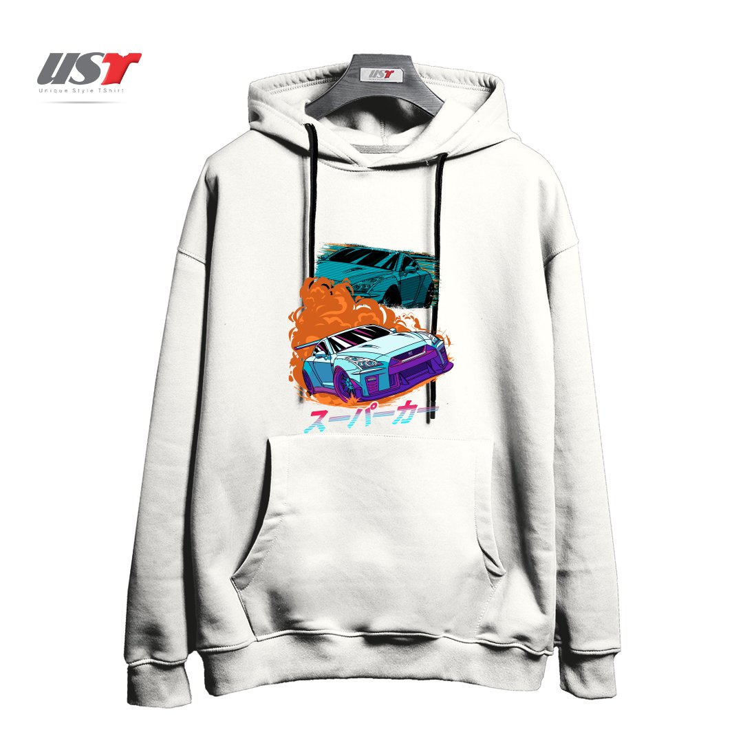 هودی اورسایز طرح JDM GT-R NIPPON STREET RACING CAR