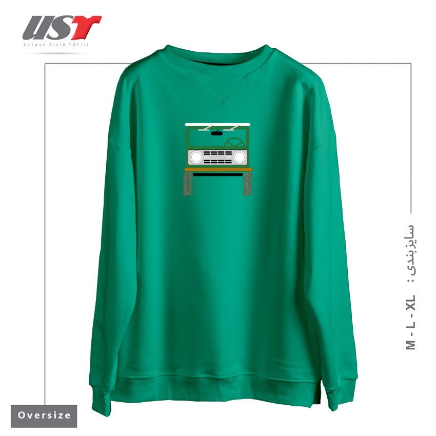 سوییشرت اورسایز طرح OFF ROAD