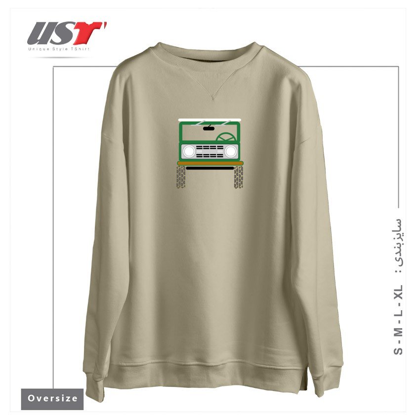 سوییشرت اورسایز طرح OFF ROAD