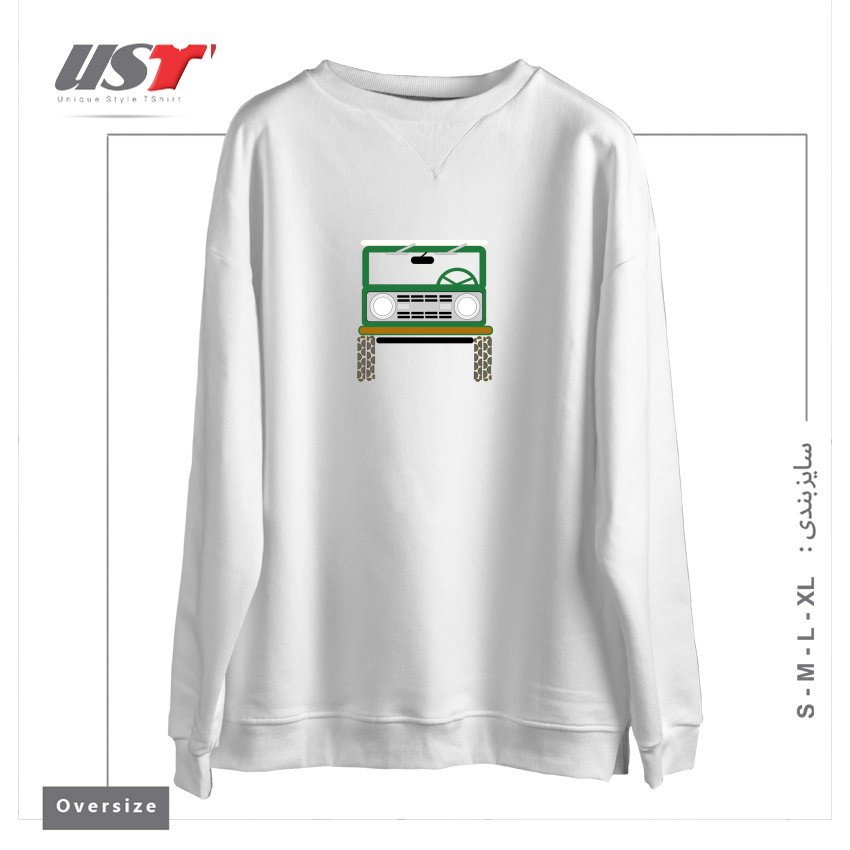 سوییشرت اورسایز طرح OFF ROAD