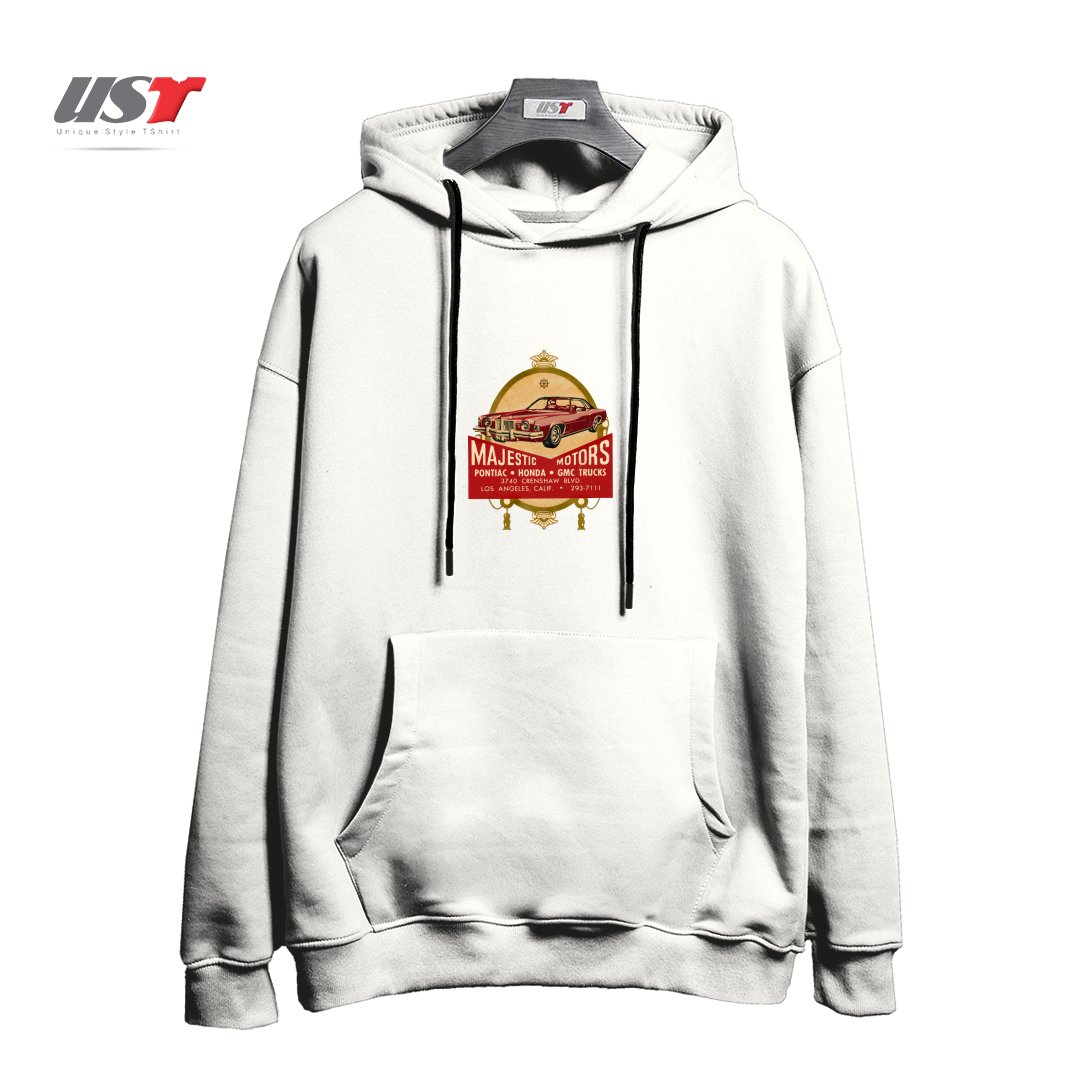 هودی اورسایز طرح VINTAGE AUTO DEALERSHIP LA