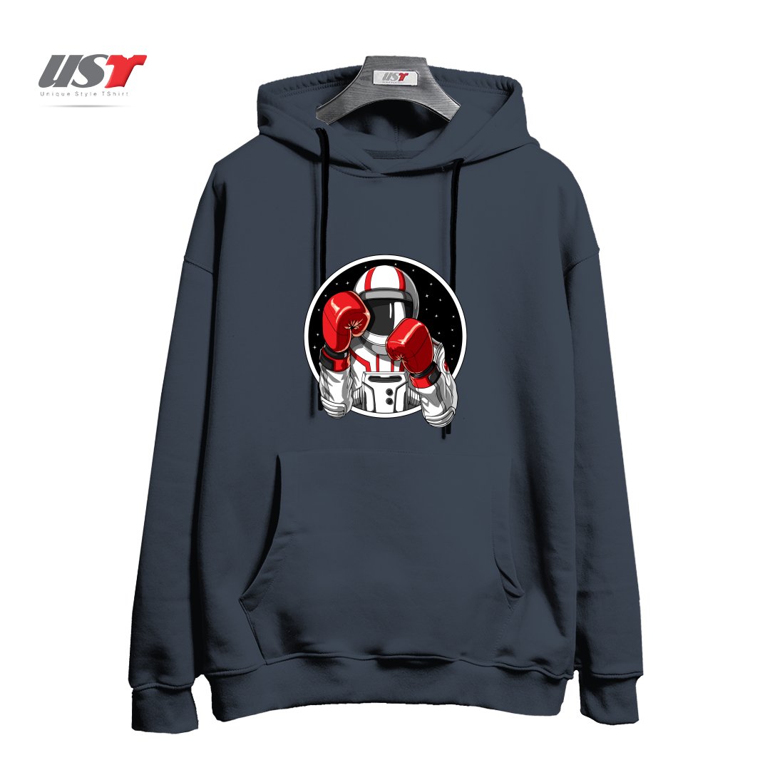 هودی اورسایز طرح BOXING ASTRONAUT