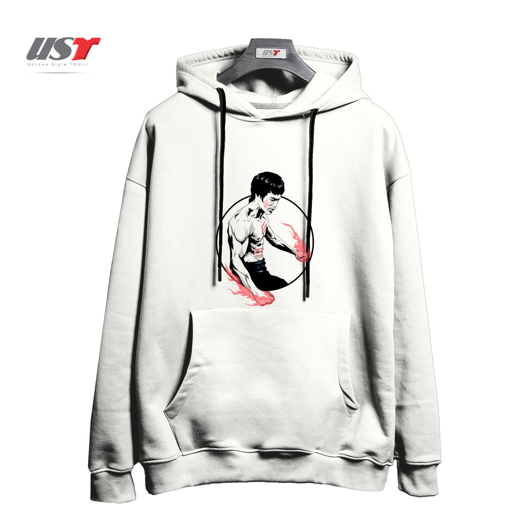 هودی اورسایز طرح FIST OF FURY