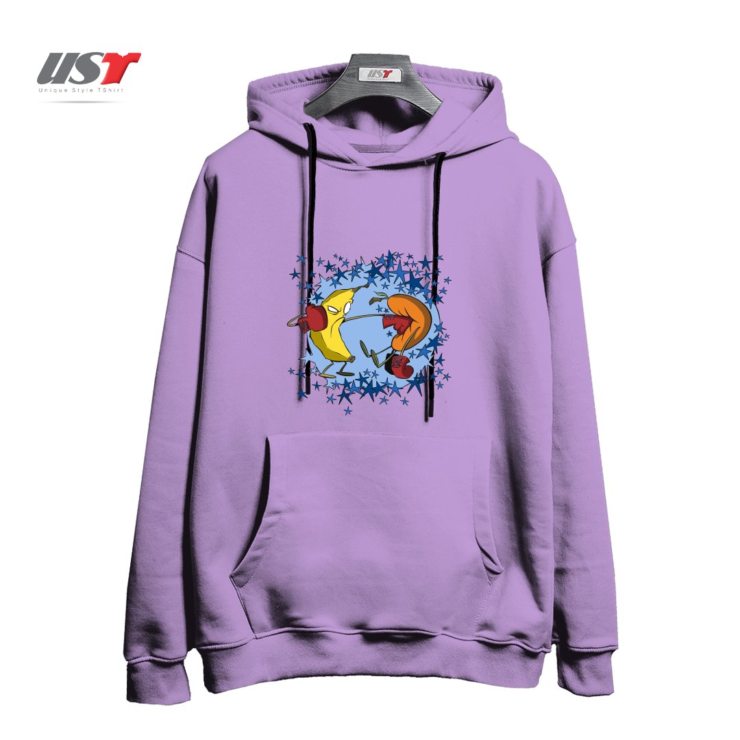 طرح FRUIT PUNCH هودی اورسایزرنگ یاسی