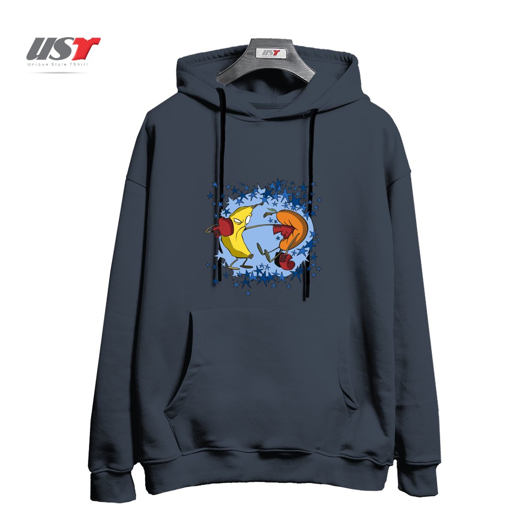 طرح FRUIT PUNCH هودی اورسایزرنگ دودی