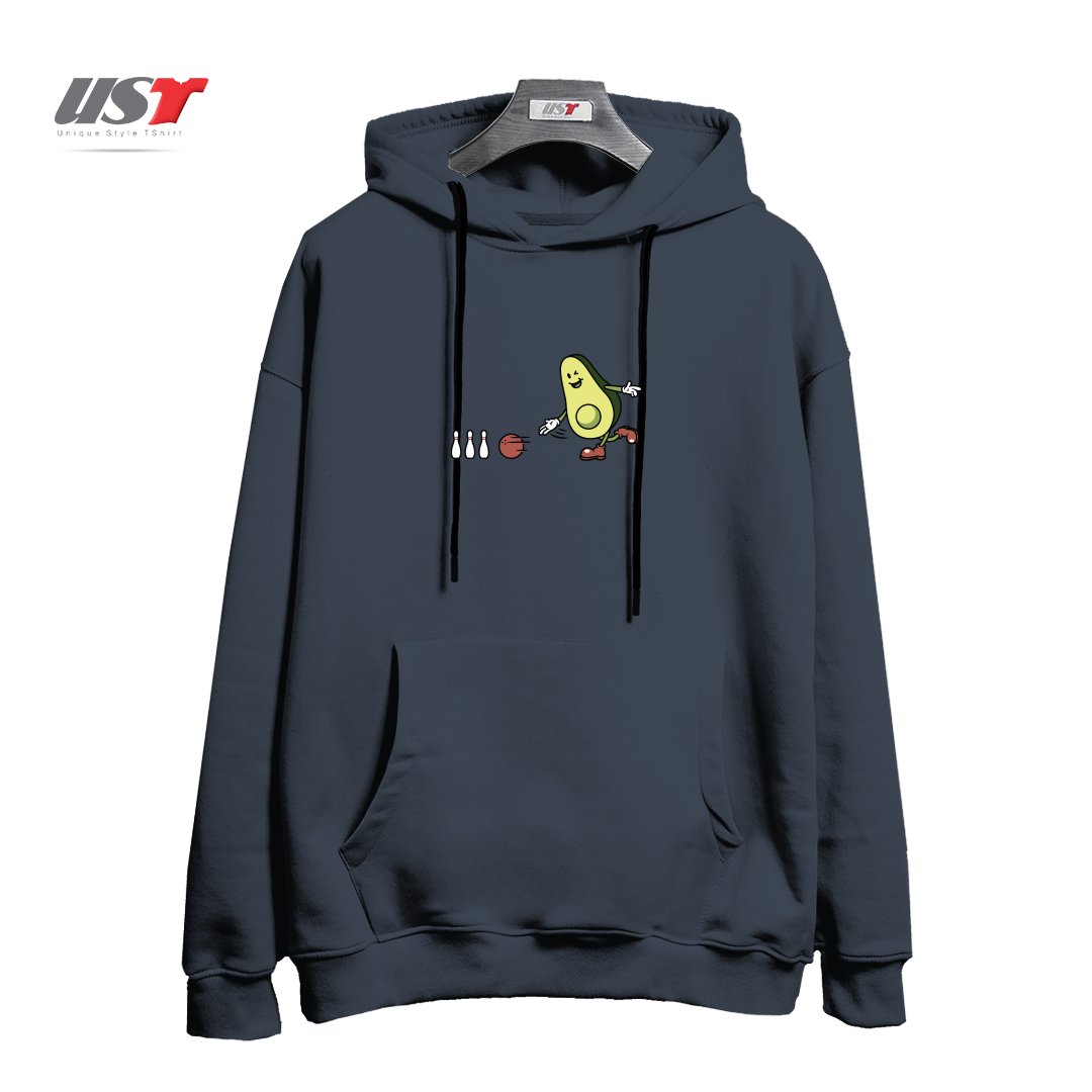 طرح AVOCADOO PLAYING BOWLING هودی اورسایزرنگ دودی