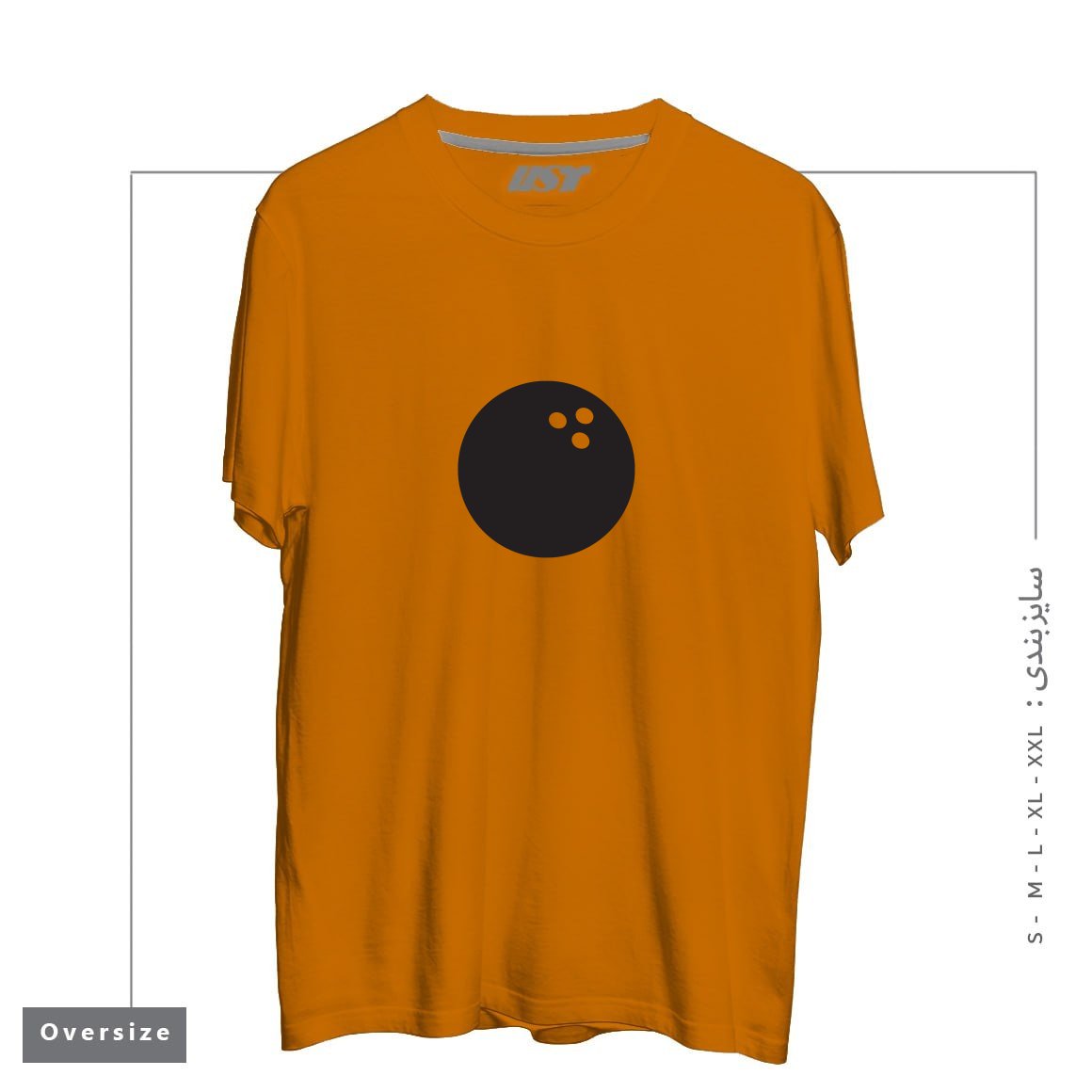 طرح BALL تیشرت اورسایزرنگ پرتغالی