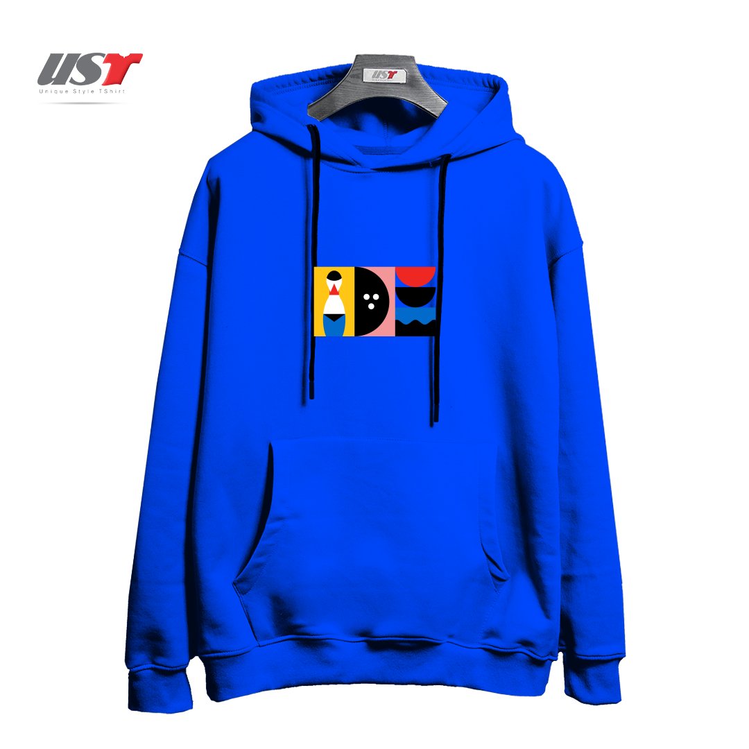 هودی اورسایز طرح BIRDLAND