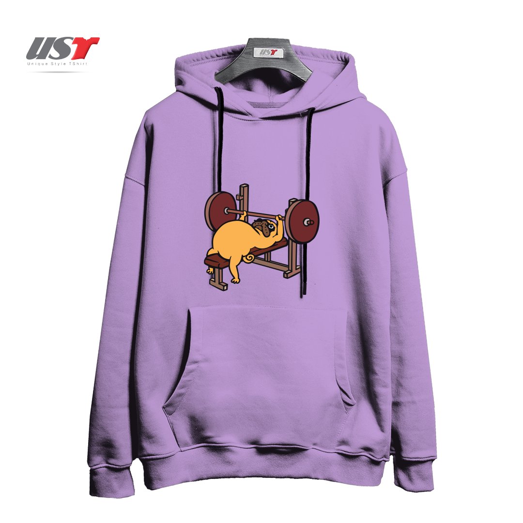 طرح PUG BENCH PRESS هودی اورسایزرنگ یاسی