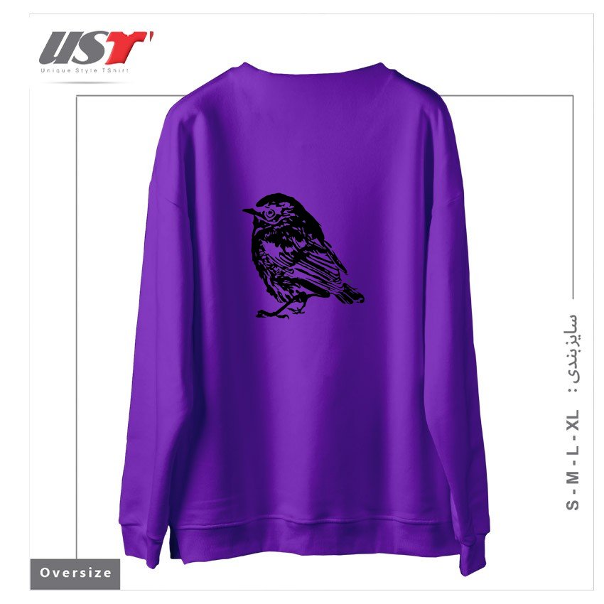 طرح PIEPMATZ سوییشرت اورسایزرنگ بنفش