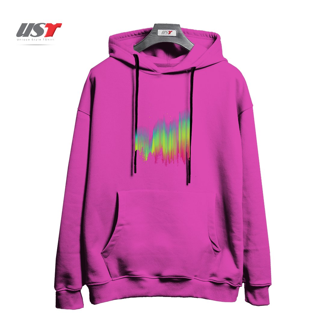 هودی اورسایز طرح ELECTRIC SKY1125