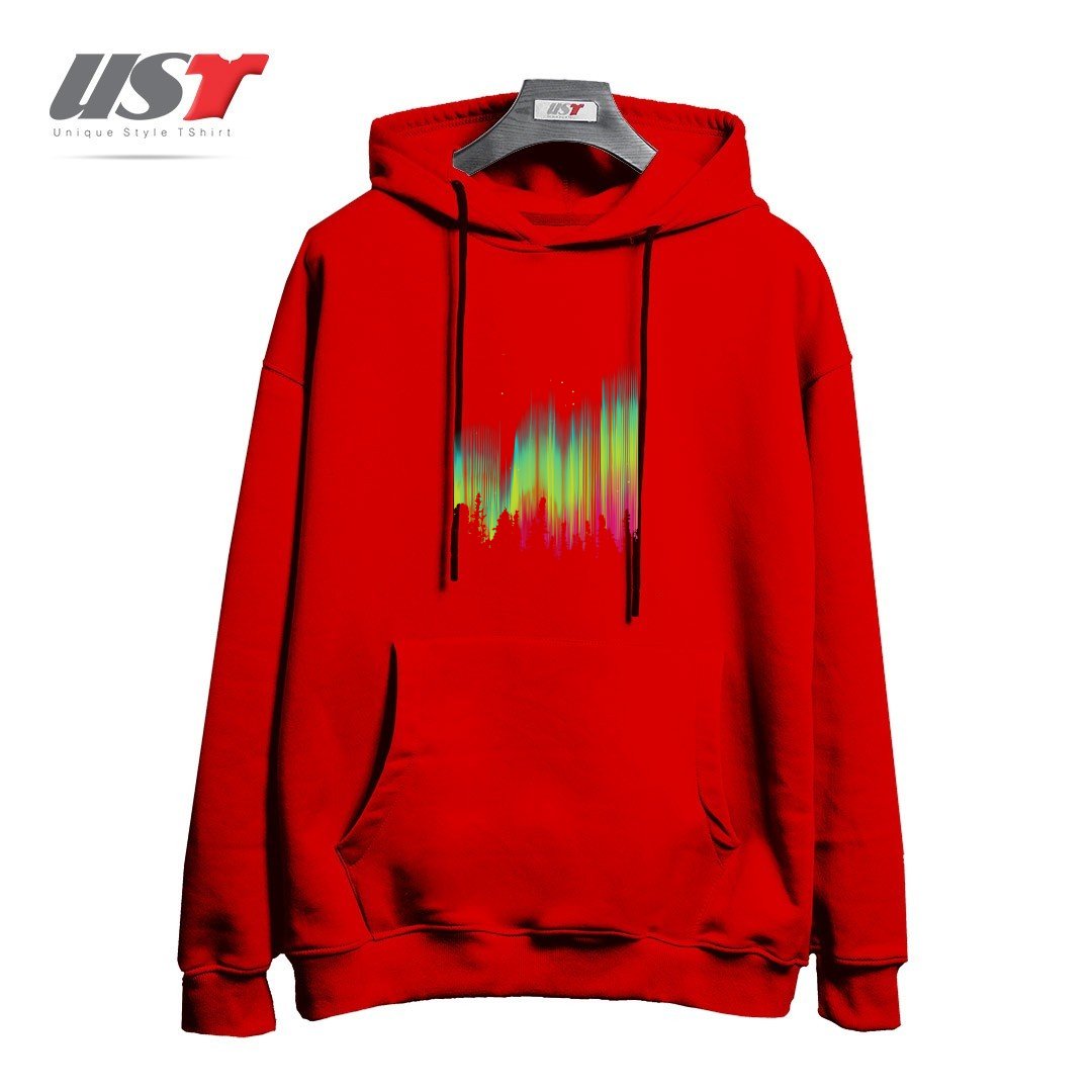 هودی اورسایز طرح ELECTRIC SKY1125