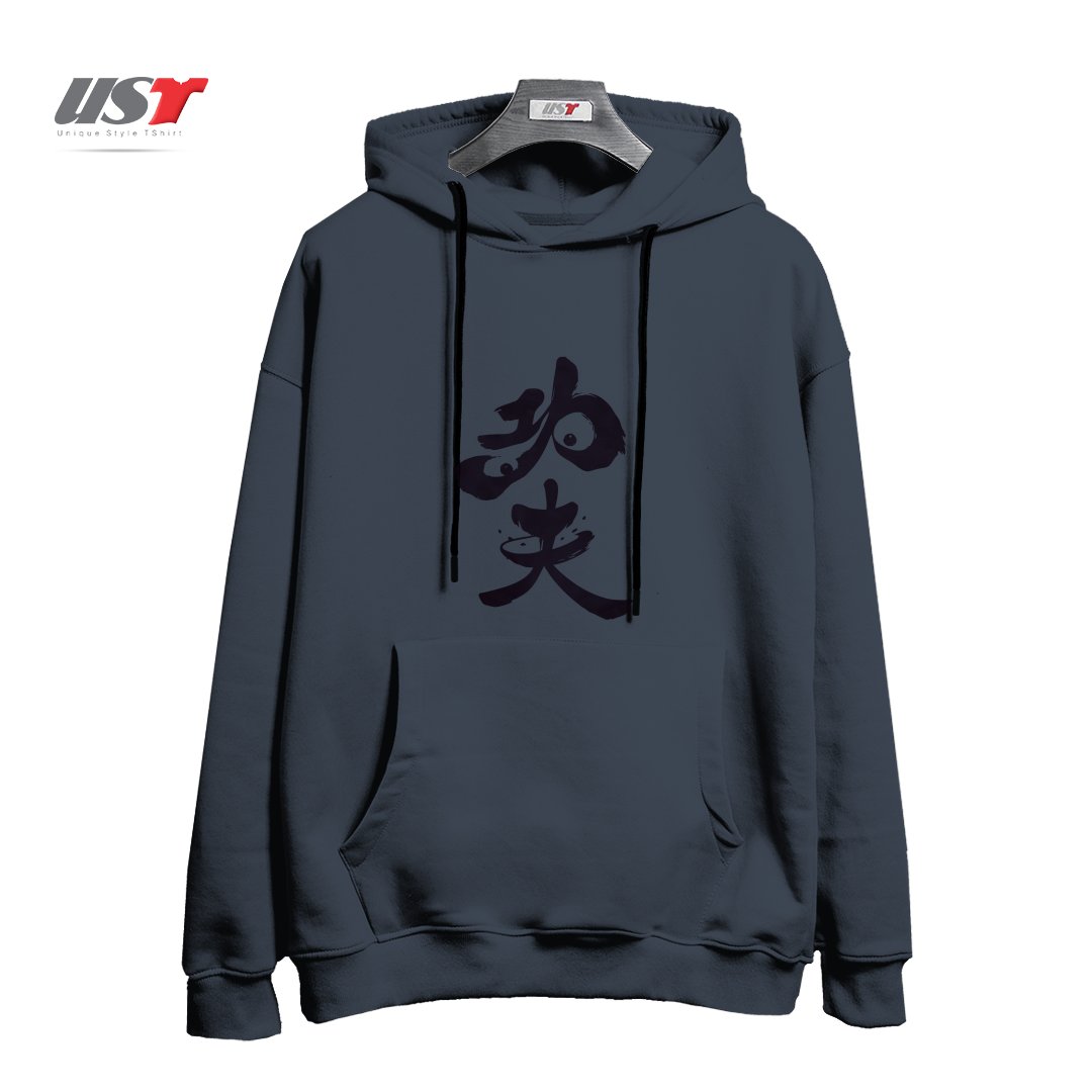 طرح PO THE KUNG FU PANDA هودی اورسایزرنگ دودی