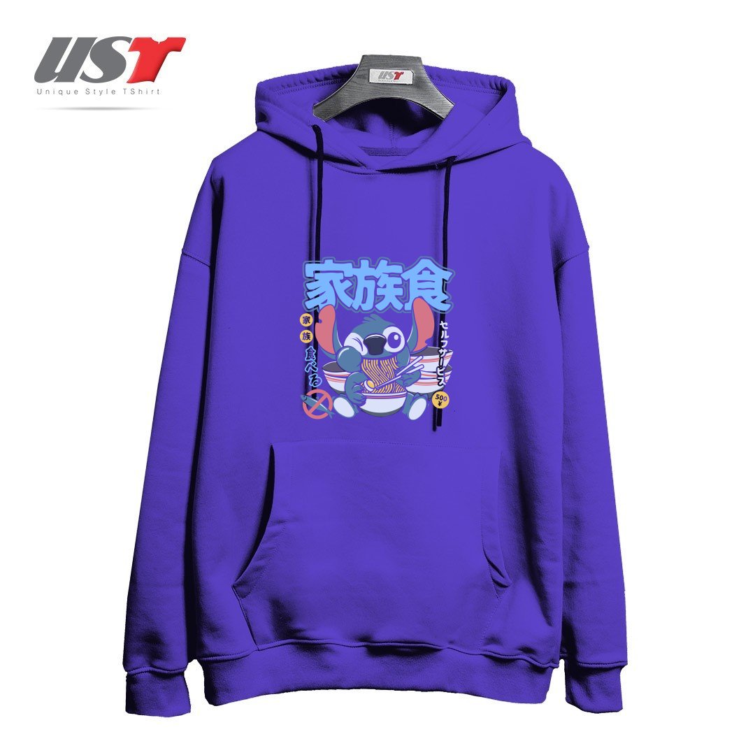 طرح RAMEN 626 هودی اورسایزرنگ بنفش