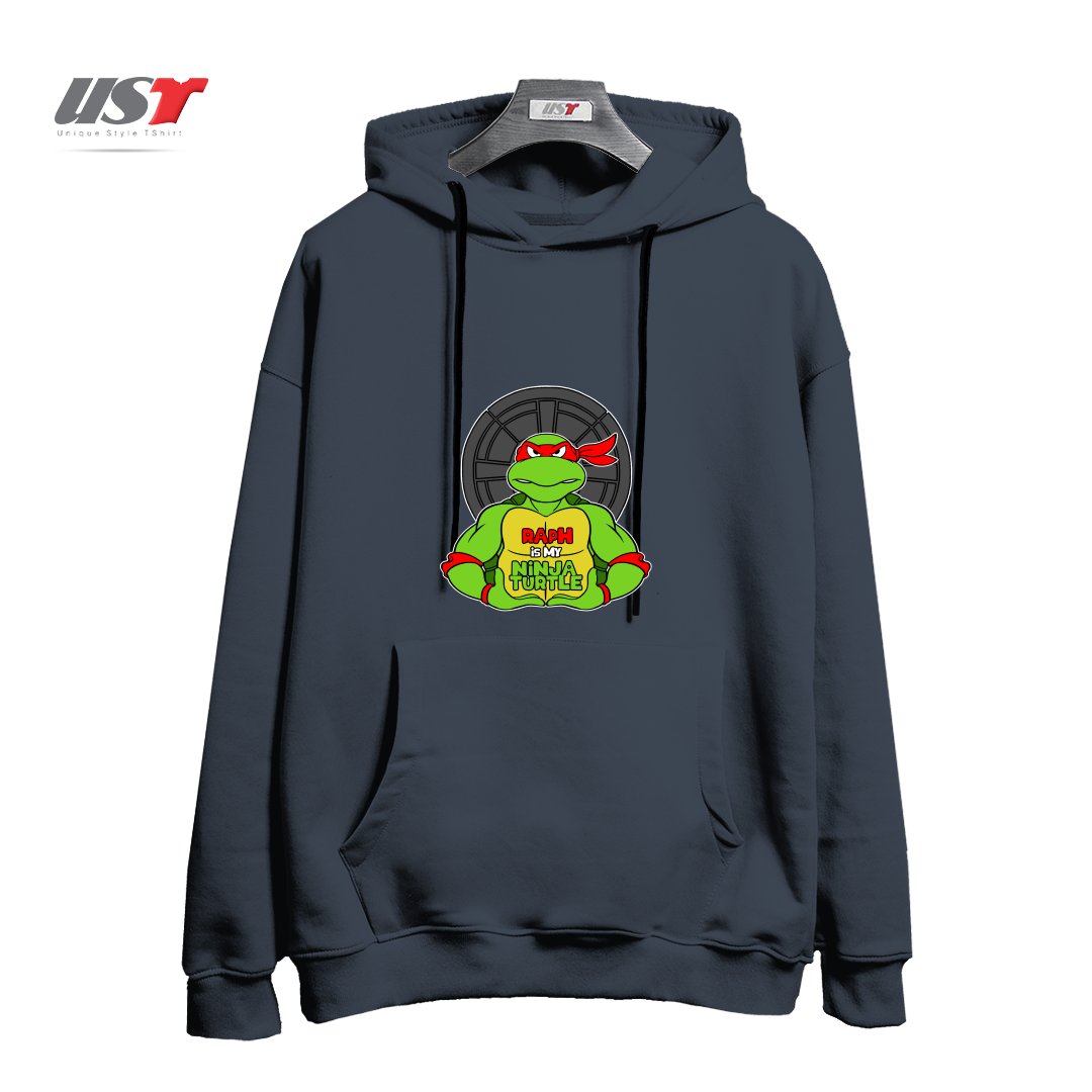 طرح RED TURTLE هودی اورسایزرنگ دودی