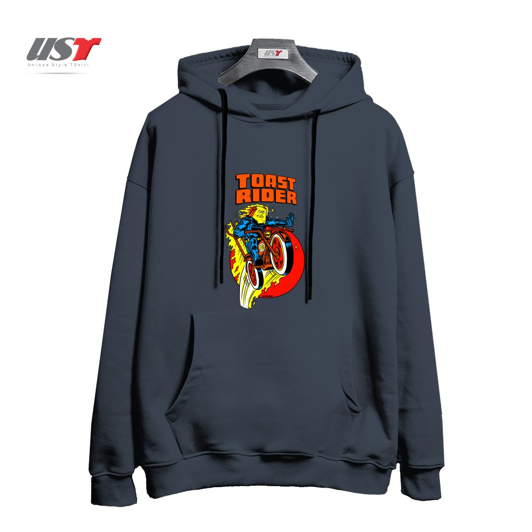هودی اورسایز طرح TOAST RIDER