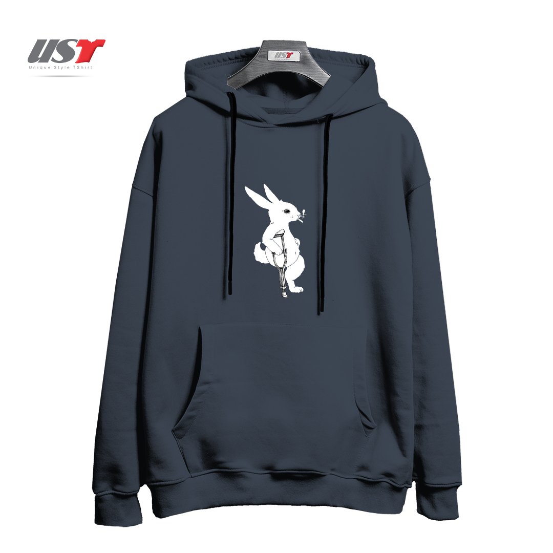 طرح LUCKY هودی اورسایزرنگ دودی