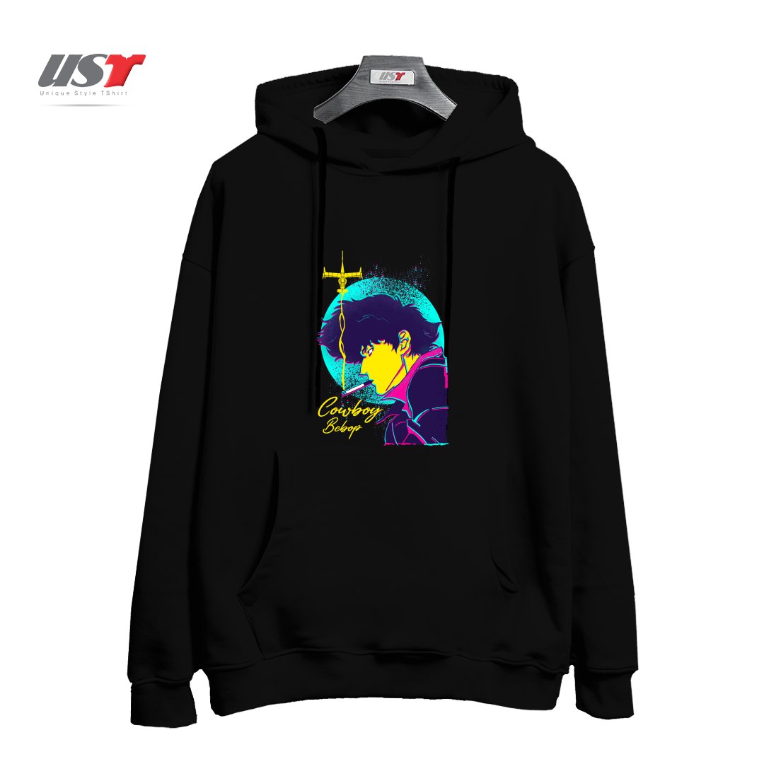 طرح Bounty Hunter هودی اورسایزرنگ مشکی