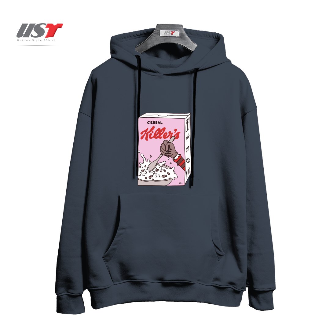 طرح cereal killers هودی اورسایزرنگ دودی