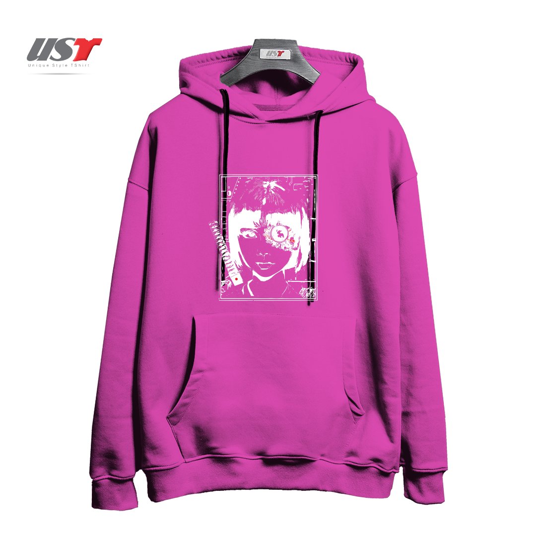 هودی اورسایز طرح Cyber samurai (Alternative)