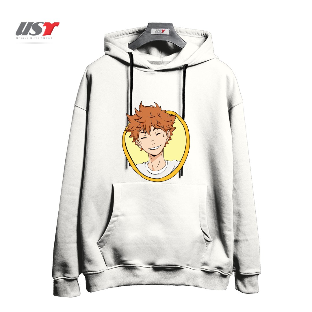 هودی اورسایز طرح HINATA'S CUTE SMILE