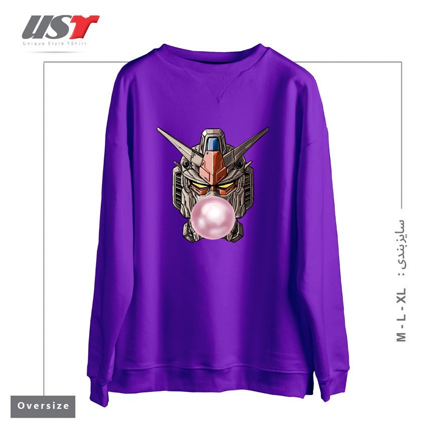 سوییشرت اورسایز طرح GUMDAN