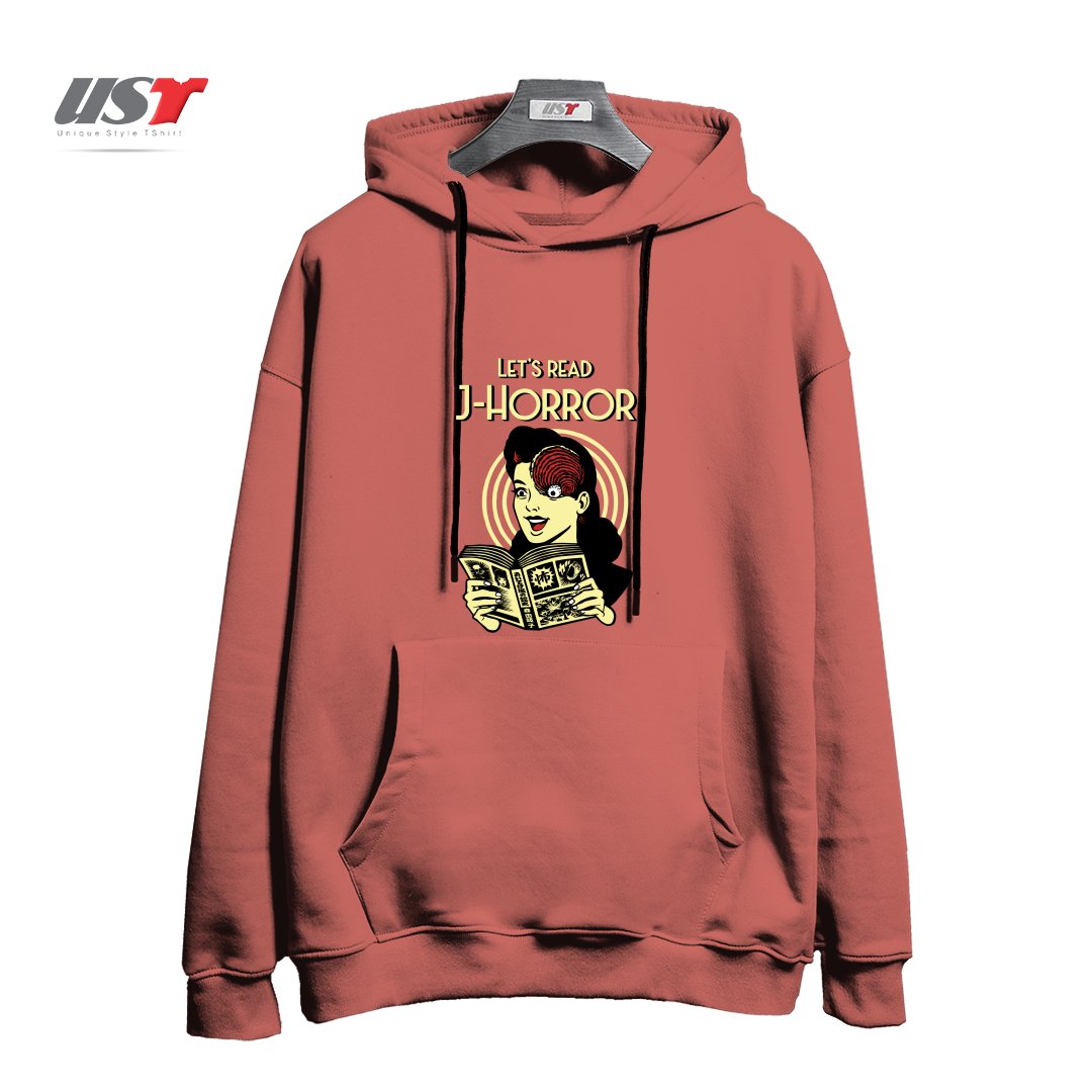 هودی اورسایز طرح J-Horror