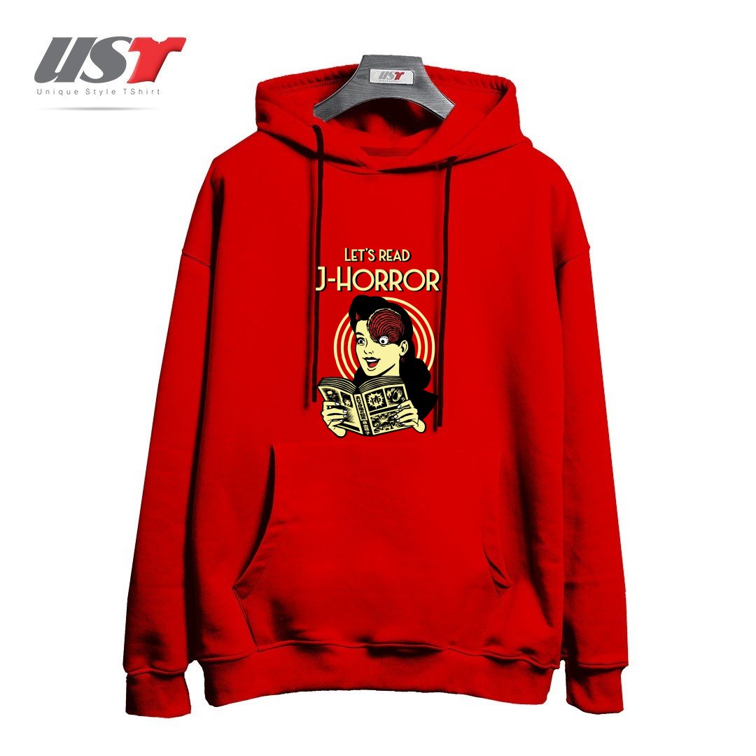 هودی اورسایز طرح J-Horror