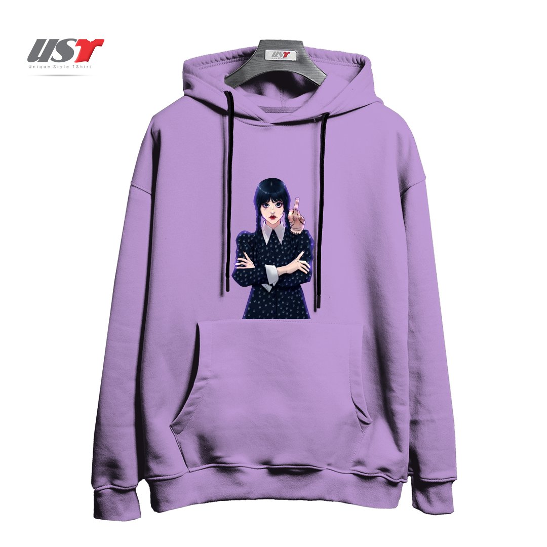 طرح Wednesday هودی اورسایزرنگ یاسی